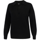 Womens Cashmere Polo Sweater